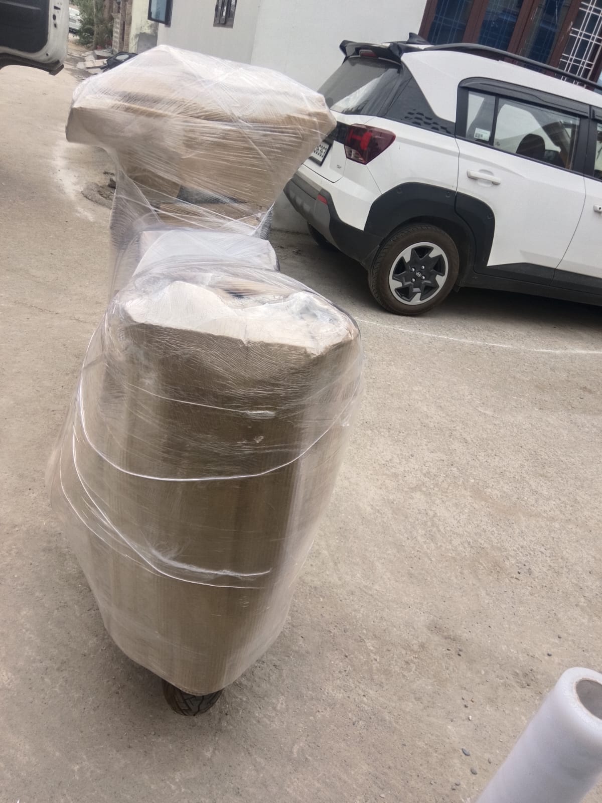 Scooter packing for transport